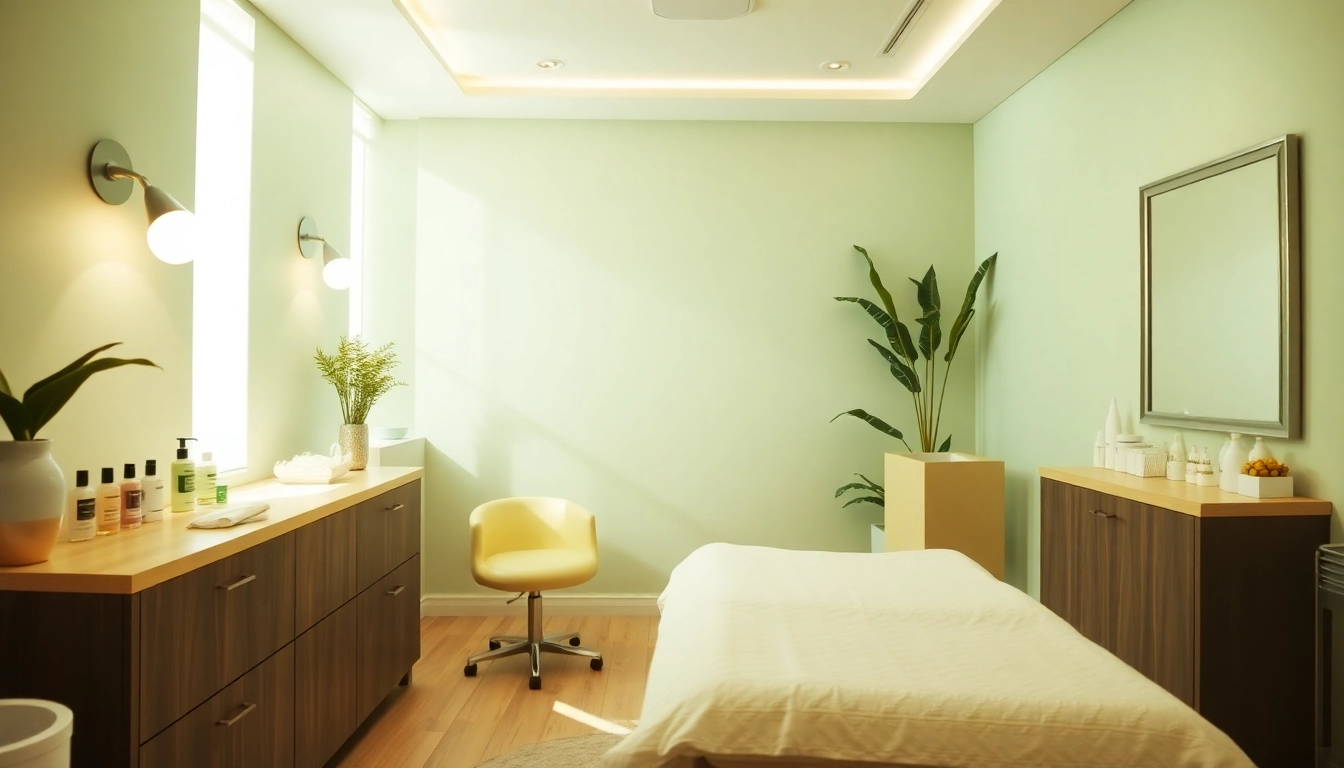 Enhance your glow with Faltenbehandlung Zürich in a tranquil, inviting treatment room.