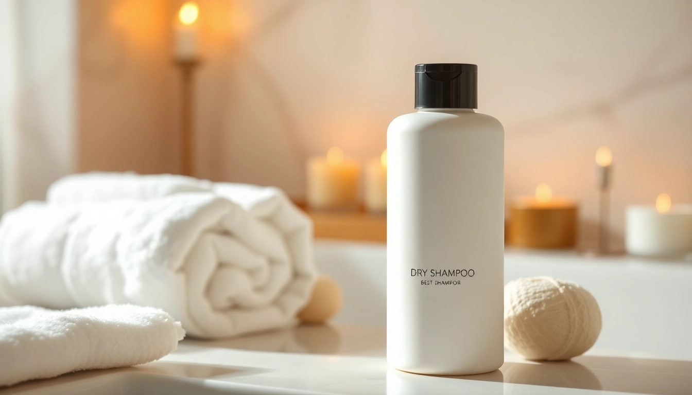 Find the best shampoo for dry scalp designed for hydration and soothing relief in an elegant setting.