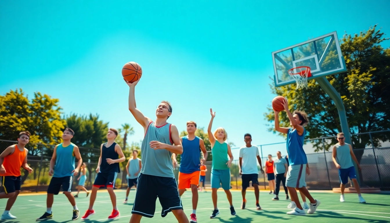 Engaged youth in basketball training programs near me, showcasing skill development and teamwork.