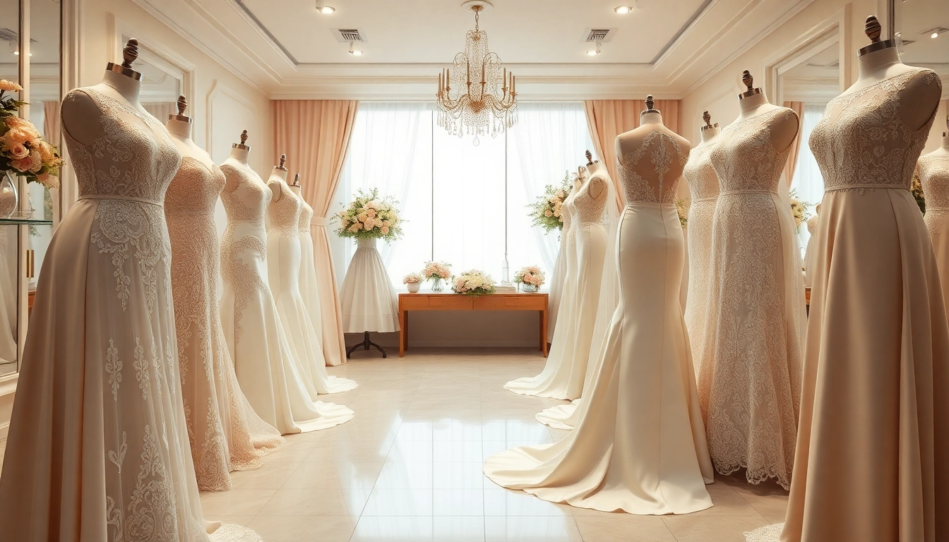 Browse stunning reception wedding dresses featuring elegant designs and intricate lace details.