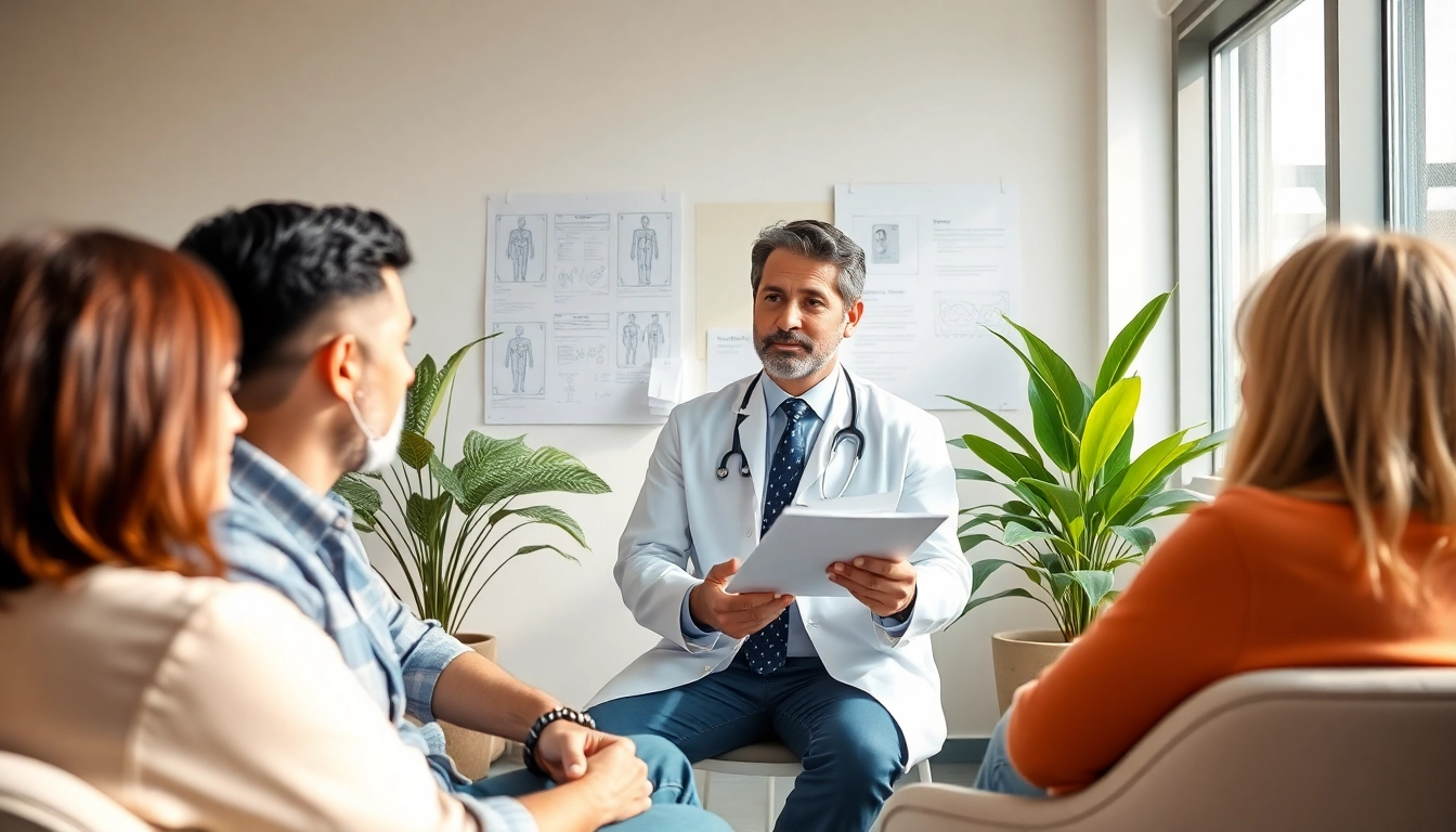 Understanding Peptide Therapy through an engaging consultation with a healthcare professional.